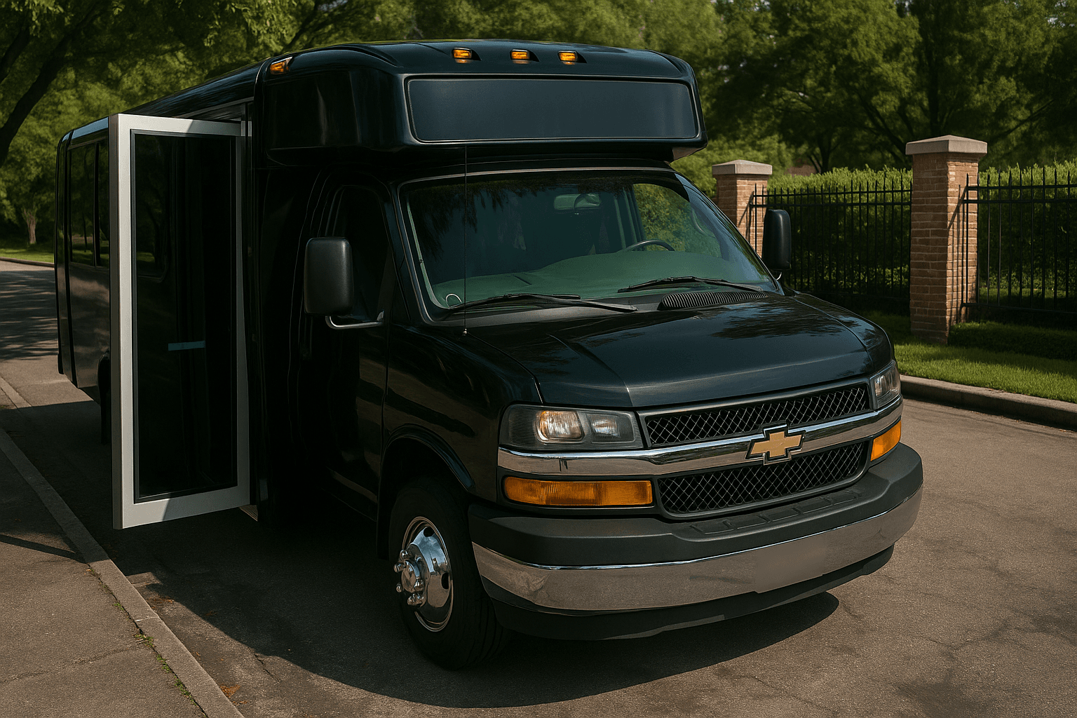 Las Vegas party bus exterior