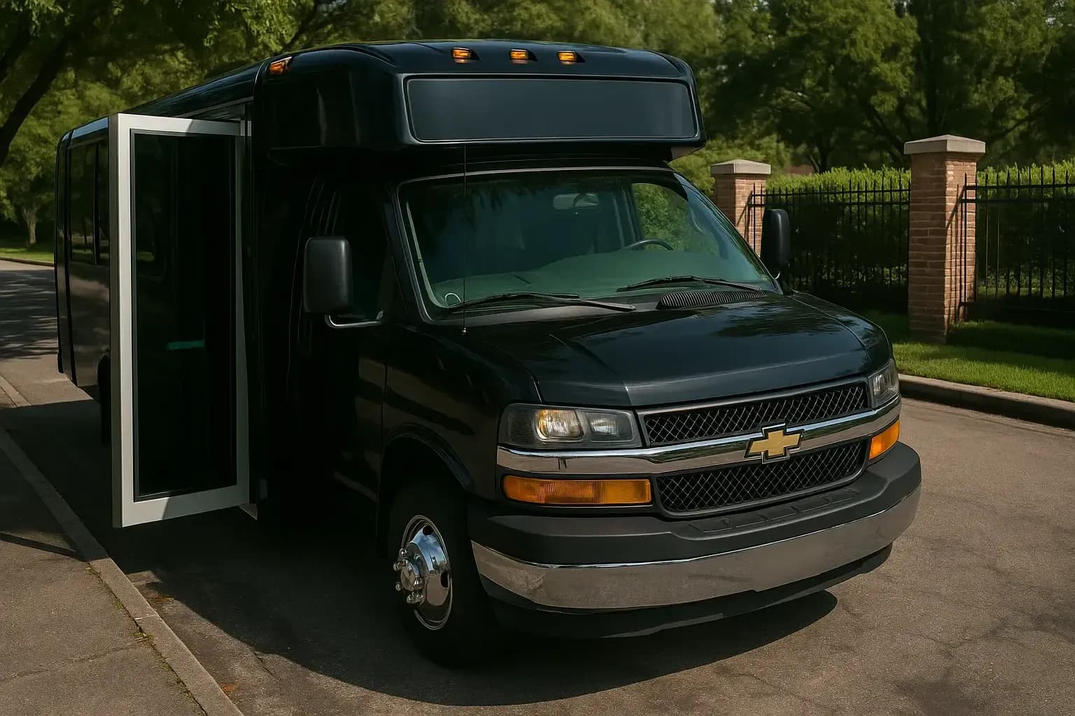 20-passenger party bus, the vehicle most Las Vegas Party Ride groups book