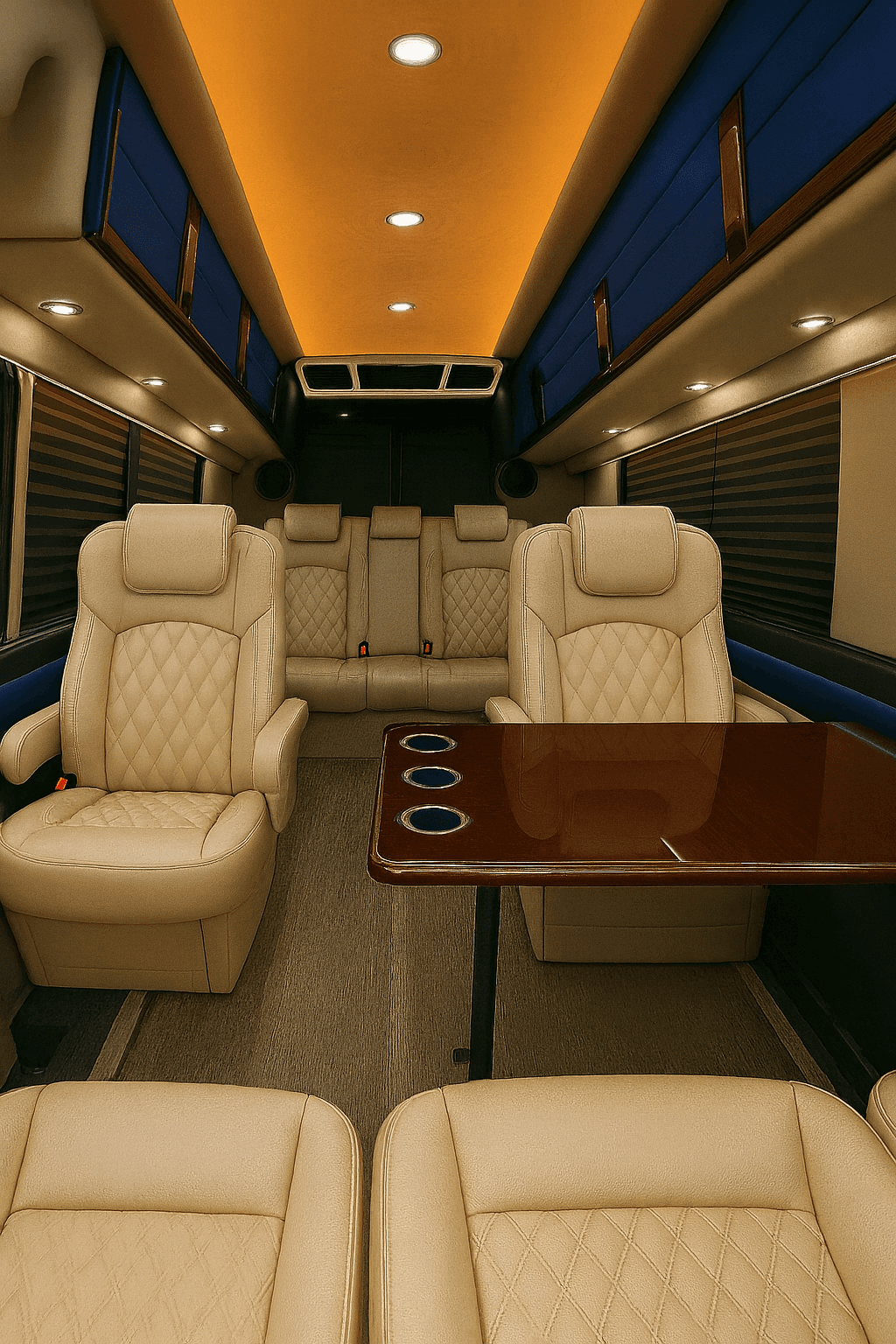 12 Passenger Executive Sprinter interior