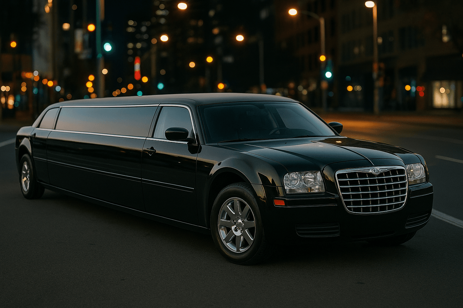 12 Passenger Limo exterior