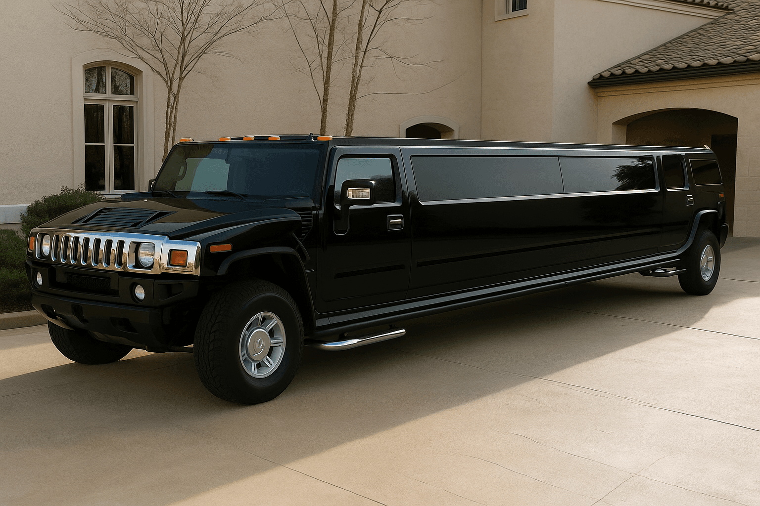 20 Passenger Limo exterior